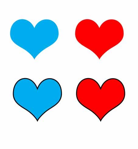 blue and red hearts tattoo idea Red Hearts Tattoo, Blue Heart Tattoo, Black Heart Tattoos, Red Heart Tattoos, Hearts Tattoo, Heart Tattoos, Yellow Heart, Maybe Someday, Red Hearts