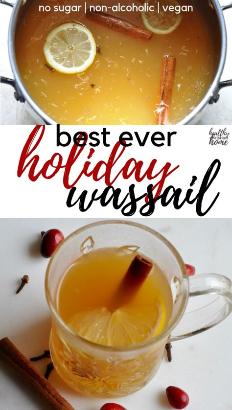 Wassil Recipe, Wassail Recipe, Happiest Season, Mulling Spices, Seasonal Fruits, Fall Fest, Appetizers Recipes, Winter Drinks, Punch Recipes