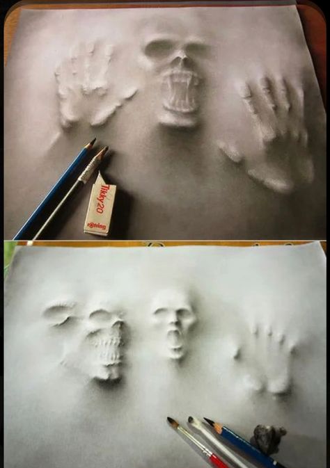 Unique Art Mediums, Drawing Skeleton Hand, Heart Hand Drawing, Hand Illusion, Drawing A Hand, Drawing With A Pencil, Drawing With A Pen, Pencil Vs Camera, Ben Heine