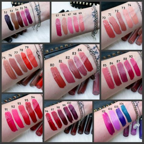 Sephora Lip Stain Swatches, Sephora Lip Stain, Sephora Products, Sephora Lipstick, Sephora Lip, Lip Color Lipstick, Cream Lip Stain, Skin Undertones, Color Lipstick