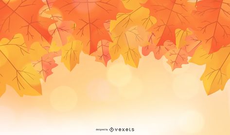 Orange autumn leaves background #AD , #Aff, #Affiliate, #autumn, #leaves, #background, #Orange Orange Background Landscape, Fall Leaves Background, Autumn Leaves Background, Background Orange, Leaves Background, Orange Autumn, Bokeh Effect, Background Design Vector, Leaf Background