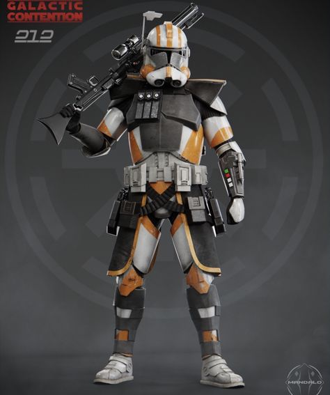 Star Wars Arc Trooper Art, Republic Commando Art, Custom Clone Trooper, Arc Trooper, Clone Trooper Armor, Clone Commandos, Republic Commando, Star Wars Background, Star Wars Trooper