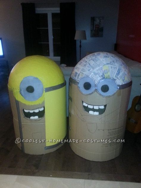 Minions Parade Float, Minion Trunk Or Treat Ideas For Suv, Despicable Me Trunk Or Treat, Minions Trunk Or Treat, Despicable Me Halloween, Lego Costumes, Minions Costume, Cars Halloween Costume, Pink Minion