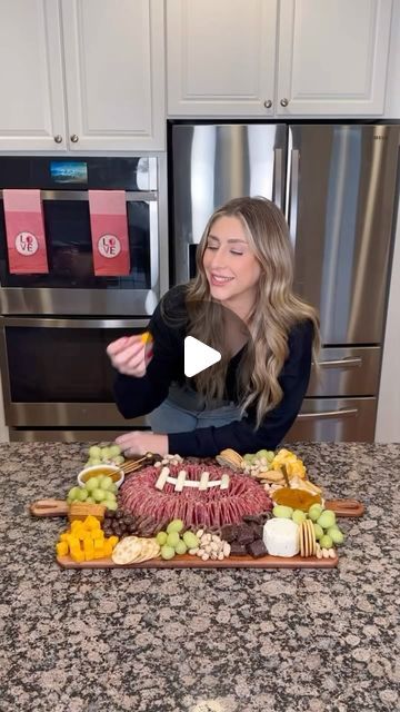 57K views · 2.4K likes | Target on Instagram: "Favorite place to huddle? Around the snacks. 🏈 Kickoff your watch party with an easy, football-themed grazing board. #goodandgather #gameday @samanthabauchmann" Grazing Board, Watch Party, Super Bowl, Party Ideas, Favorite Places, Target, Snacks, Football, Bowl