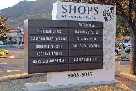 Apartment Signs, Monument Signage, Directory Signs, Mall Directory, Company Headquarters, Signs Business, James Mcvey, Small Business Signs, Monument Signs