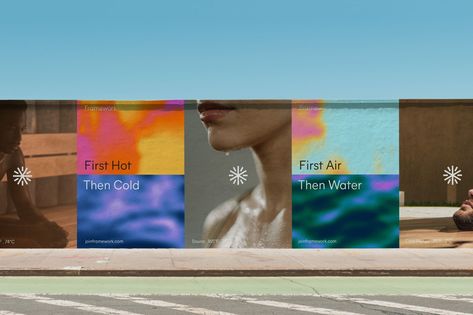 Steam meets ice in Franklyn's branding for unusual new sauna startup | Creative Boom Swedish Sauna, Contrast Therapy, Fonts Art, Gomez Palacio, Podcast Topics, Logo Samples, Scandinavian Aesthetic, Logo And Identity, Some Like It Hot