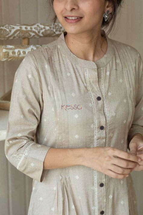 Kessa Ws558 Lemon Grass A Line Kurta Closeup Cotton Dress Pattern Indian, Cotton Dress Pattern, Abaya Design, Tie Dye Tops, Kurta Patterns, Simple Kurta Designs, Designer Kurti Patterns, Simple Kurti Designs, Kurti Designs Latest