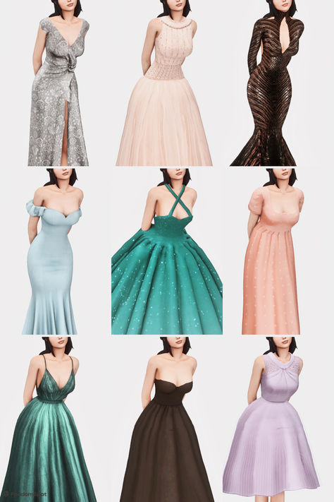 Sims4 Cc Prom Dresses, Sims 4 Vogue Cc, Sims 4 Cc Bar Clutter, Sims 4 Cc Flower Accessories, Sims 4 Cc Flower Dress, Sims 4 Ball Gown Cc, Sims Cc Formal, Sims 4 Cc Prom, The Sims 4 Free Cc