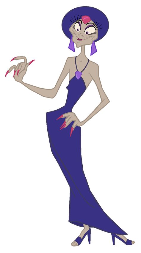 The Emperor's New Groove- Yzma (full body) Emperors New Groove Characters, Ezma Emperor's New Groove, Ezma Emperor's New Groove Costume, Izma Costume, Yzma Emperors New Groove, Yzma Costume, Yzma Disney, Emperors New Groove Yzma, Yzma And Kronk