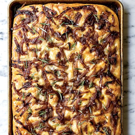 Caramalized Onions, Foccacia Bread, Focaccia Bread Recipe, Mixer Recipes, Focaccia Recipe, Focaccia Bread, Wine Food Pairing, Bread Basket, Artisan Bread