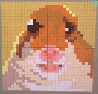 32x32 Pixel Art Grid, Pixel Painting, Graph Paper Drawings, Graph Crochet, Easy Pixel Art, Pixel Art Templates, Pixel Drawing, Cool Pixel Art, Pixel Crochet