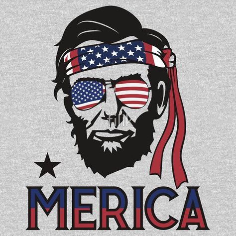 Squad Gifts, Merica Funny, July Images, Dabbing Unicorn, Abe Lincoln, Funny 4th Of July, Patriotic Tees, Fourth Of July Shirts, Unicorn Shirt