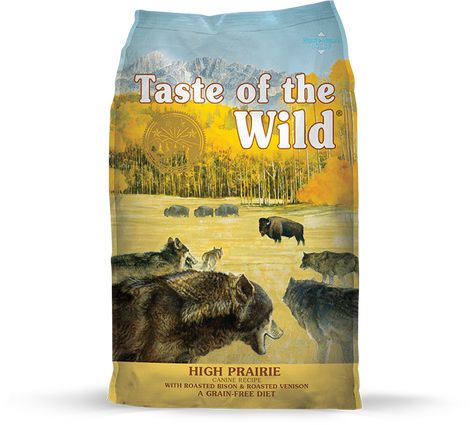 High Prairie Canine Recipe with Roasted Bison & Roasted Venison - Taste of the Wild Pet Food Best Dry Dog Food, Grain Free Diet, Grain Free Dog Food, Wild Dog, Black German Shepherd, Grain Free Recipes, Best Dog Food, Dog Activities, Homemade Dog Food