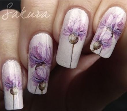 Thistle Nails Nail Designs 2014, Crazy Dreams, Fantastic Nails, Purple Nail Art Designs, Fab Nails, Purple Nail Art, Nail Designs Pictures, Nail Art Images, Nail Decor