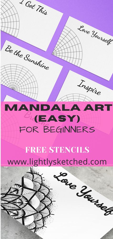 Mandala Therapy Activity, Traceable Mandala Free Printable, Mandala Workshop Ideas, Mandala Worksheets Free Printable, Mandala Tracing Sheets, Mandala Step By Step Draw, How To Do Mandala Art, How To Draw Mandala For Beginners Step By Step, Mandala Art Tutorial For Beginners