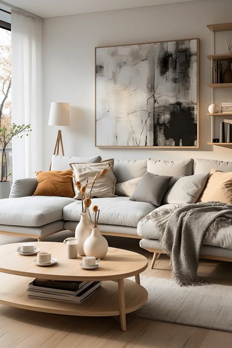 Hygge Apartments You’ll Want to Copy - Blog by Cavelights Modern Hygge Living Room, Hygge Apartment, Hygge Living Room, Hygge Interior, Apartment Designs, Fresh Living Room, Hygge Living, Open Plan Living Room, Home Design Living Room