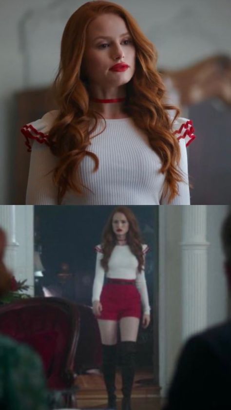 Cheryl Riverdale Outfits, Cheryl Outfits Riverdale, Riverdale Outfits Cheryl, Veronica Lodge Outfits Riverdale, Cheryl Blossom Outfits Inspired, Riverdale Outfits Ideas, Cherly Riverdale Outfits, Cheryl Blossom Outfits, Cherry Blossom Outfit