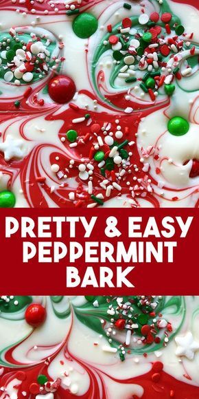 Easy Peppermint Bark, Christmas Bark Recipes, Favorite Christmas Desserts, Peppermint Bark Recipes, Pizza Christmas, Bark Recipes, Recipes For The Holidays, Christmas Bark, Candy Bark