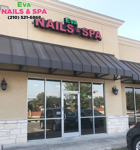 EVA Nails and Spa - Nails salon in San Antonio, TX 78251 Nail Salon Building Outside, Infinity Nails, Nails And Spa, Spa Prices, Spring Spa, Spring Texas, Best Nail Salon, Nail Room, Nails Salon