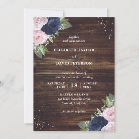 Blue And Blush Wedding, Burgundy And Blush Wedding, Gold Glitter Wedding, Pink Floral Wedding, String Lights Wedding, Glitter Wedding Invitations, Rose Wedding Invitations, Blush Wedding Invitations, Botanical Wedding Invitations