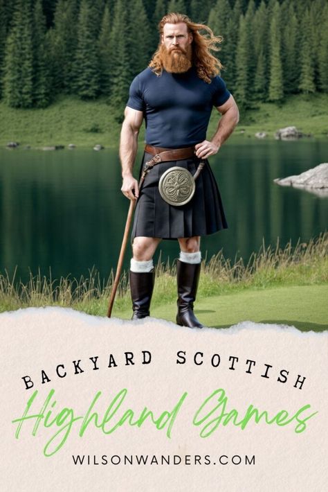 Click on Images Below Article to Shop! Are you looking to add a touch of Scottish tradition and excitement to your next gathering? Consider hosting a Scottish Highland Games party right in your own backyard! This festive event combines athletics, music, and Scottish flair for a memorable and enjoyable experience. Here’s how you can organize […] Highland Games Party, Kilt Aesthetics, Highland Aesthetic, Highland Games Scotland, Scotland Party, Man In Kilt, Scottish Aesthetic, Kilt Fashion, Scottish Men