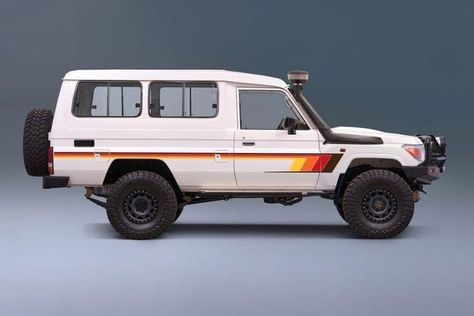 Toyota Troopy, Toyota Sequioa, Mom Mobile, Troop Carrier, Land Cruiser 70 Series, E36 Coupe, Toyota Lc, Adventure Car, Stripe Kit