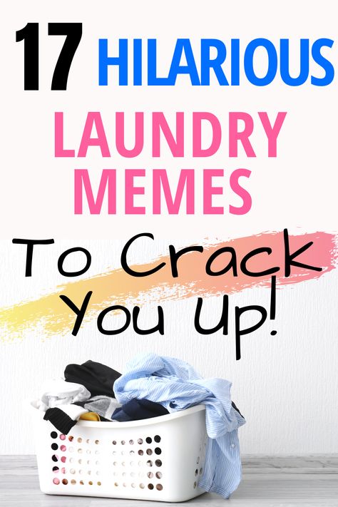 If laundry's got you down, these hysterical laundry memes will perk you right up! Nothing says haha and humor like mildewy laundry forgotten for days or issuing weekly jumpsuits to your family to avoid more laundry overload. Take a load off and check out these hilarious memes about laundry! Laundry Puns Funny, Laundry Memes Hilarious, Laundry Humor Hilarious, Funny Laundry Memes Hilarious, Laundry Room Quotes Funny, Laundry Letterboard Quotes, Laundry Meme Funny, Laundry Memes Humor, Laundry Quotes Humor