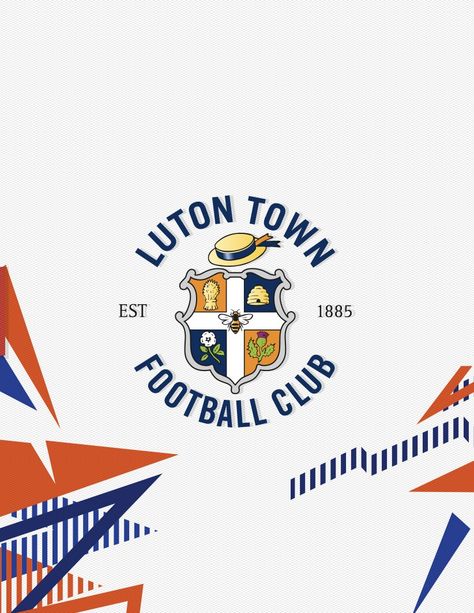 Luton Town wallpaper. Town Wallpaper, Luton Town Fc, Football Logos, Luton Town, Football Logo, Football Wallpaper, Football Players, Premier League, Football