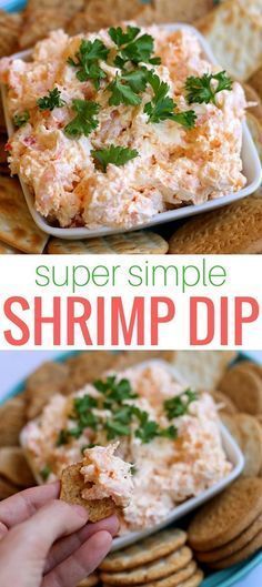 Simple Shrimp Dip http://www.pbfingers.com/shrimp-dip-cream-cheese/ Easy to make and packed with tiny shrimp, this simple shrimp dip with cream cheese will have you going back for more after every savory scoop! Bonus: You can prepare it the day before your party! Shrimp Dip Recipes, Shrimp Dip, Cheesecake Dip, Cream Cheese Dips, Shrimp Dishes, Buffalo Chicken Dip, Yummy Dips, Party Food Appetizers, Appetizer Dips