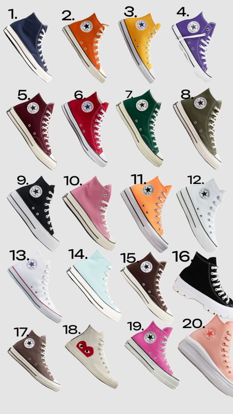 Comment your fave… #converse #f4f Cute Converse Shoes, Converse Aesthetic, Cute Group Halloween Costumes, Cute Converse, White Nike Shoes, Pretty Shoes Sneakers, All Stars Converse, Shoe Inspiration, Cute Nikes