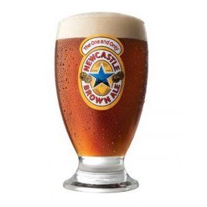 Newcastle Brown.  Want. Newcastle Brown Ale, Beers Of The World, Ale Beer, Drinks Brands, Brown Ale, Best Beer, Beer Glass, New Set, Glass Set