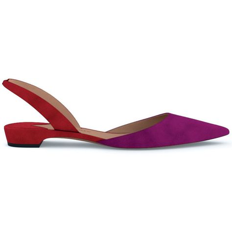 Paul Andrew Rhea 15 sandals (€715) ❤ liked on Polyvore featuring shoes, sandals, purple shoes, pink suede sandals, suede leather shoes, pink sandals and purple sandals Designer Ballet Flats, Purple Sandals, Leandra Medine, Bespoke Shoes, Suede Leather Shoes, Purple Shoes, Pink Sandals, Black Friday Promotions, Ballerina Shoes