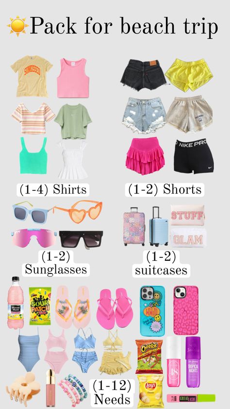 Preppy Packing, Road Trip Bag, School Backpack Essentials, Backpack Essentials, Preppy Girls, Packing List For Vacation, Cute Outfits For School, Cute Preppy Outfits, Cute Wild Animals