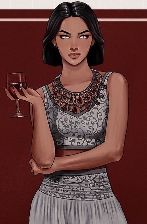 amren, art credit: @jessdraw.s Amren Acotar, Wine, Google Search, Glass, Art