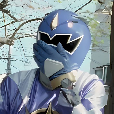 Super Sentai Pfp, Power Ranger Aesthetic, Power Rangers Pfp, Power Rangers Aesthetic, Power Ranger Pfp, Power Rangers Icon, Power Rangers Wallpaper, Logan Core, Blue Power Ranger