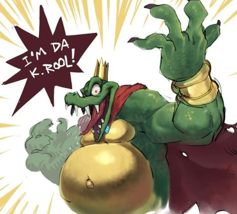 King K Rool, Don King, Kong Art, Smash Bros Funny, Nintendo Super Smash Bros, Mushroom Kingdom, Donkey Kong Country, Gaming Art, Ipad Wallpapers