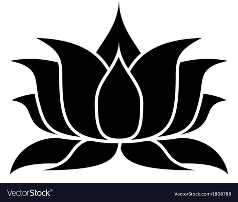 Lotus Flower Vector, Lotus Vector, Lotus Flower Logo, Lotus Flower Pictures, Eye Illustration, Flower Vector, Stained Glass Birds, Flower Stencil, Blossoms Art