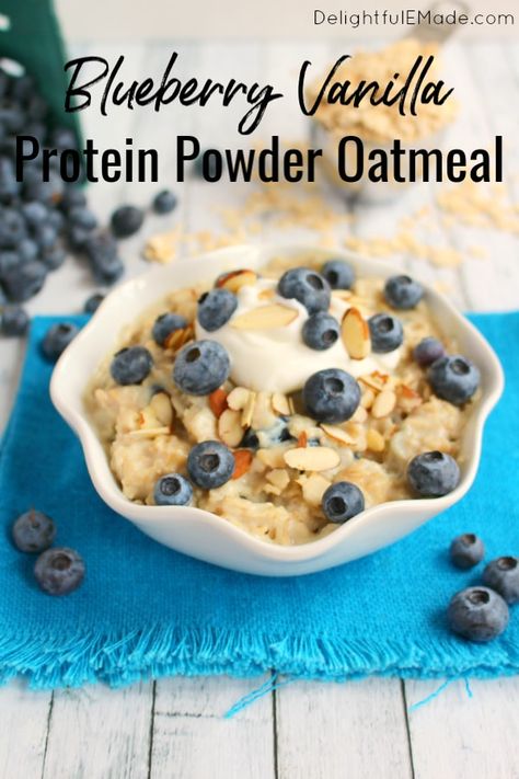 Whey Protein Oatmeal, Proats Protein Oatmeal, Vanilla Protein Oatmeal, Protein Powder Oatmeal, Stovetop Oatmeal, Anabolic Recipes, Best Whey Protein Powder, Oat Breakfast, Protein Ideas