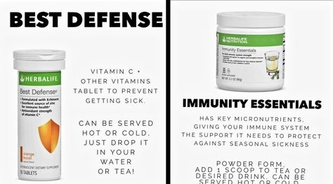 💥PRODUCT SPOTLIGHT💥  Immune Booster  *Best Defense  *Immunity Essntials  www.GoHerbalife.com/shannahopper/en-US Herbalife Immunity Essentials, Herbalife Quotes, Herbalife Pins, Herbalife Nutrition Facts, Herbalife Tips, Healthy Meal Replacement Shakes, Herbalife Products, Herbalife Shakes, Herbalife Business