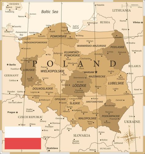 Poland Map, Poland History, European Map, Minecraft Inspiration, Creative Images, Virginia Beach, High Res, Poland, Getty Images