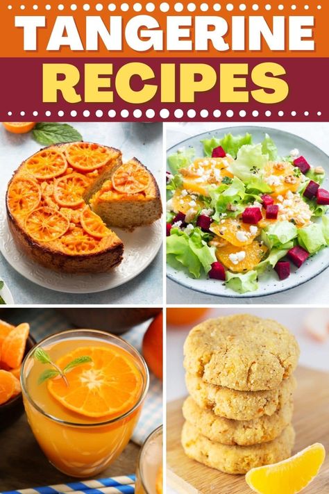 Recipes With Tangerines, Tangerine Desserts, Recipes Using Mandarin Oranges, Tangerine Cake, Tangerine Recipes, Boba Recipe, Crock Pot Desserts, Shower Stuff, Health Recipes