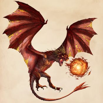 Chinese Fireball | Harry Potter Wiki | Fandom powered by Wikia Harry Potter Beasts, Fantastic Beasts Creatures, Harry Potter Creatures, Harry Potter Dragon, Fantasic Beasts, Harry Potter Wiki, Beast Creature, Harry Potter Halloween, Fantastic Beasts And Where