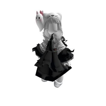 This is one of my new outfit ideas for the new bubba doll body! If you like this idea follow for more^^ Roblox Bubba Doll, Black Dress Goth, Doll Dress Outfit, Aesthetic Gaming, Cute Core, Roblox Ideas, Soft Aesthetic, Roblox Roblox, Doll Dress