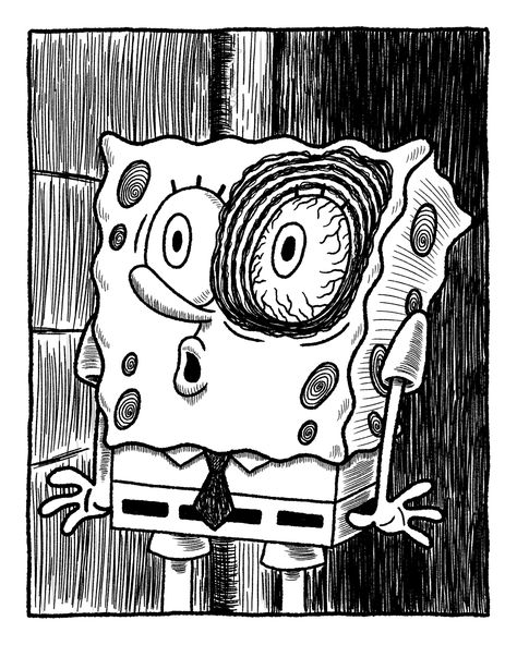 Spongebob Gif, Upcoming Anime, Nickelodeon Spongebob, Junji Ito, Sponge Bob, Japanese Tattoo Art, Meme Faces, Animated Icons, Japanese Tattoo