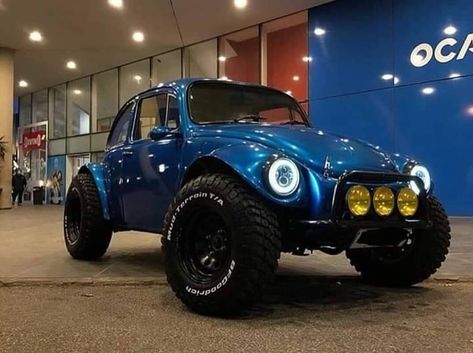 Off Road Vw Beetle, Vw Bug Truck, Fusca Cross, Baja Beetle, Vw Baja Bug, Vw Baja, Vw Ideas, Vw Sedan, Baja Bug