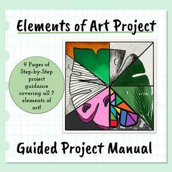 In this unit we will learn about the different Elements of Art. The elements of art are the building blocks of an artwork: colour, line, shape, form, value, texture, and space. They are the tools artists use when creating an artwork. Each of these art fundamentals are closely related and many of them overlap. When combined, they produce a complete artistic vision. Element Of Art Line Projects, Element Of Art Shape Projects High School, Line Element Of Art Project, Elements And Principles Of Art Projects, Elements Of Art Middle School, Element Of Art Line Projects High School, Elements Of Art Line Projects Middle School, 7 Elements Of Art, Art Fundamentals