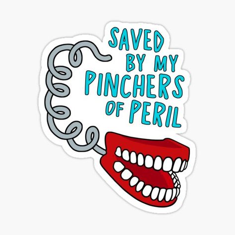 "Pinchers of Peril... I've been saved by my Pinchers of Peril!" • Millions of unique designs by independent artists. Find your thing. Goonies Quotes, Goonies Birthday, Chunk Goonies, Sloth Goonies, Les Goonies, The Fratellis, Goonies 1985, Erik Johnson, The Goonies