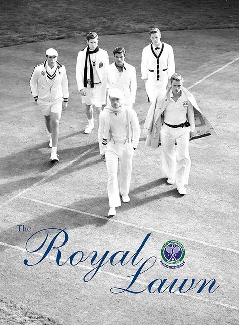 Polo Ralph Lauren Wimbledon Summer 2014 Campaign and Lookbook (Polo Ralph Lauren) Ralph Lauren Wimbledon, Preppy Men, Ivy Style, Tennis Fashion, Play Tennis, Sporty And Rich, Sport Chic, Tennis Clothes, Mens Sportswear