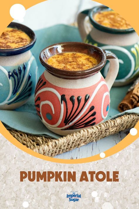 Mexican Pastry, Atole Recipe, Pb And J Smoothie, Bellini Recipe, Sweet Tea Recipes, Kid Friendly Drinks, Pumpkin Drinks, Creamy Smoothies, Delicious Drink Recipes