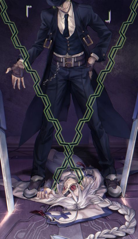 Caught by: Akilico Blazblue Hazama, Hazama Blazblue, Yuuki Terumi, Snake Man, Anime Rpg, Blue Blaze, Punk Accessories, Guilty Gear, Drawing Reference Poses